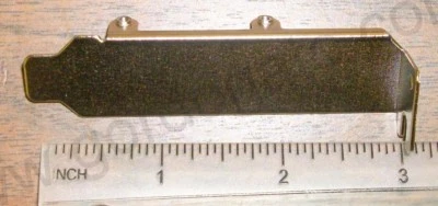 Low Profile Case Bracket for Iocrest SY-PEX40039 SATA Storage Controller Card - Image 1 of 2