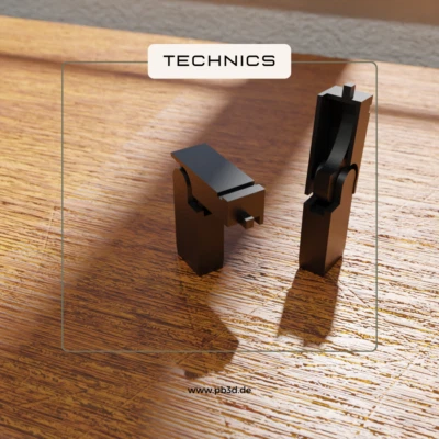 Cerniere di qualità per TECHNICS SL-J90, SL-J100R, SL-J110R, JVC AL-E71, E500BK - Immagine 1 di 4