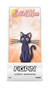 FiGPiN Luna #1304 Sailor Moon - Imagen 1 de 4