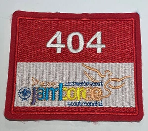 21st  World  Jamboree troop 404  Boy Scout Patch TK8 - Picture 1 of 1