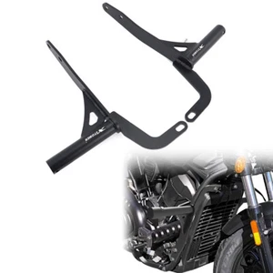 Steel Highway Peg Crash Bar Guard Rider Footpeg Kit Fit For Indian Scout 2025+ - Foto 1 di 16