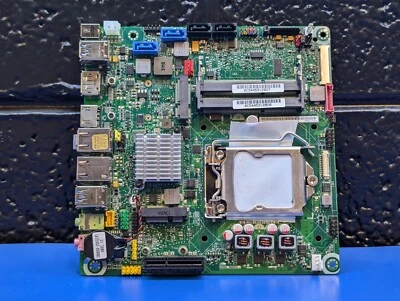 *Senza adattatore di alimentazione, basso profilo* Intel DQ77KB Mini ITX scheda madre DDR3 LGA 1155 - Immagine 1 di 4