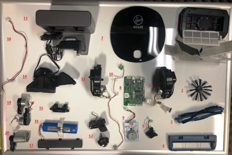 Hoover Rogue 970 (Escolha sua peça) - Imagem 1 de 1