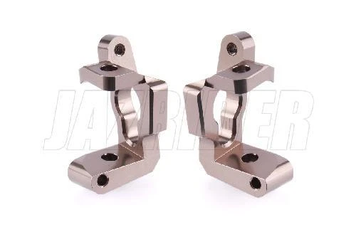 Jazrider Aluminum Front C-Hub Carrier (Gun Metal)Set For HPI Bullet MT ST WR8 - Image 1 of 1