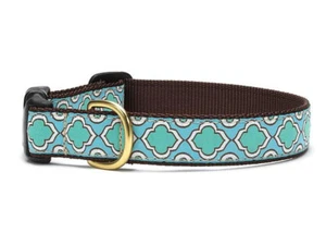 Small Breed Dog Collar, Leads & Harness Seaglass By Up Country Made in USA - Picture 1 of 6