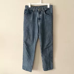 Polo Ralph Lauren Jeans Womens Size 10x31 Blue Relaxed Fit High Rise Denim - Picture 1 of 7