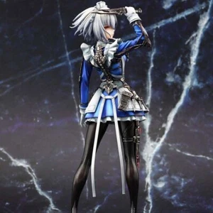 Touhou Project Izayoi Sakuya PVC Figure 23cm Short Haired Maid Ver Model Statue - Picture 1 of 7