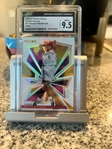 2020-21 Panini Recon Rookie Review #11 Russell Westbrook Gold 02/10 SSP CGC 9.5 - Picture 1 of 2