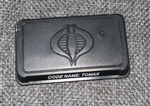 GI Joe Cobra 2008 Tomax V6 Display Ständer Typenschild Teil Zubehör - Bild 1 von 1