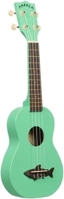 Kala Makala Shark Soprano Ukulele (Green) - Image 1 of 2