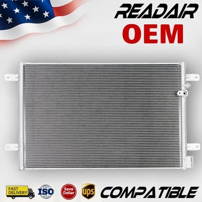 3424 Condenser for Audi A6 2006-11 RS6 2010 S6 2007-11 2.8L 3.0L 4.2L 3.2L 5.0L Foto 1 de 4
