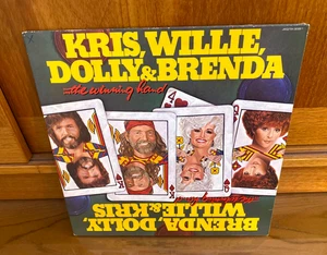 Kris Willie Dolly & Brenda The Winning Hand vinyl record 2X LP 1st Press 1982 NM - Imagen 1 de 13