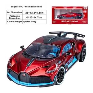 1/18 Burago Bugatti Divo Diecast Alloy Sport Car Model Colletion Red - Picture 1 of 1