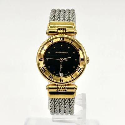 Reloj de Cuarzo PHILIPPE CHARRIOL 62.90.0958 Caja Oro/Plata H 3.1cm W 2.6cm Foto 1 de 4