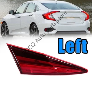 Left For Honda Civic 10th Sedan 2016-2019 Inner Rear Tail Light Brake Stop - Picture 1 of 16