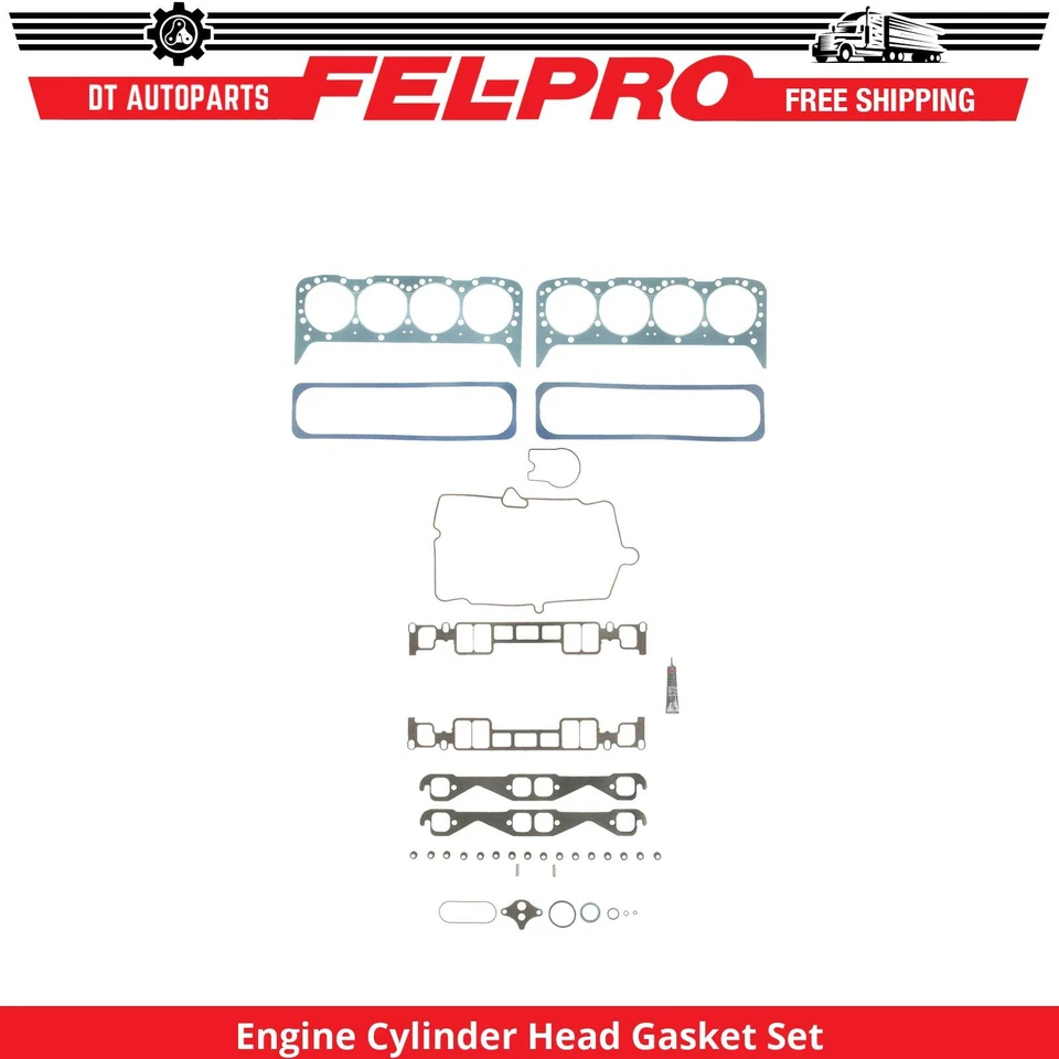 For 1996-1999 Chevrolet C2500 Suburban 5.7L Eng Cylinder Head Gasket Set Fel-Pro - Image 1 of 1