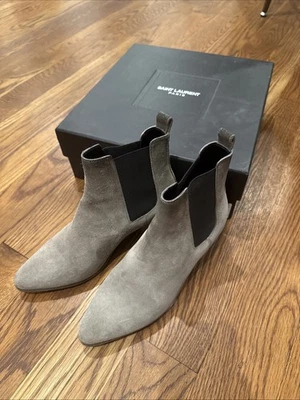 Saint Laurent Paris Botas Estilo Occidental Talla 36.5 Negro Foto 1 de 4