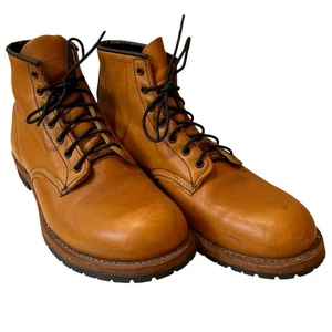 9.5D RED WING Shoes 9013 Beckman Heritage Round Toe Chestnut Leder Stiefel 9 1/2 - Bild 1 von 15