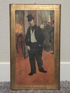 Henri de Toulouse-Lautrec Holzdruck von Doktor Gabriel Tapie De Celeyran Vintage - Bild 1 von 5