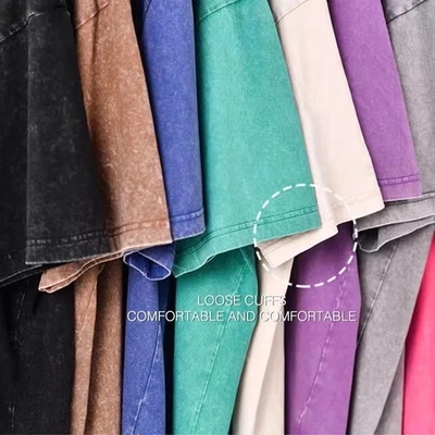 Camiseta vintage lavada para hombre Foto 1 de 4