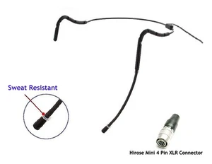 Mini Auriculares Resistentes al Sudor Micrófono Delgado Cuello de Cisne Pluma para Audio Technica Inalámbrico - Imagen 1 de 8