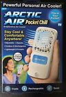Artic Air Pocket Chill Personal Air Cooler-As Seen On TV-Rechargeable-12 Hr-NEW
