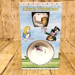 Juego de tazas y tazones Cardew Design gato Alicia en el país de las maravillas NUEVO - Imagen 1 de 9