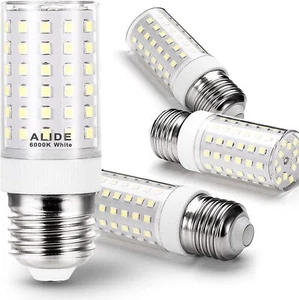 ALIDE E26 100W Replacement LED Candelabra Corn e26, Daylight White - Picture 1 of 7
