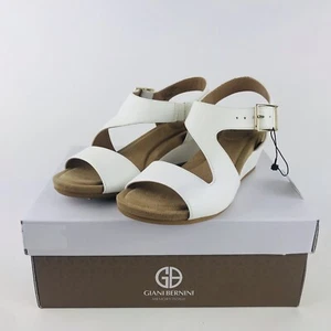 Giani Bernini Memory Foam Belinna White Size 6 M NIB - Picture 1 of 7