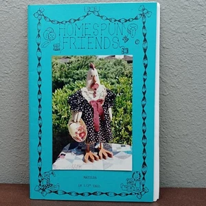 Homespun Friends MATILDA the Chicken Craft Sewing Pattern 18½" Tall 1993 - Picture 1 of 7