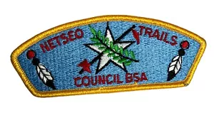 Parche Netseo Trails Council BSA Uniforme Solapa de Hombro CSP Boy Scout - Imagen 1 de 2