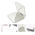  White 304 Stainless Steel Vanity Mirror Travel Portable Cosmetic Makeup