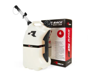 Go Kart Rtech Fuel Can (15L) With Flexible Hose Spout (Various Colours) Racing - Picture 1 of 6