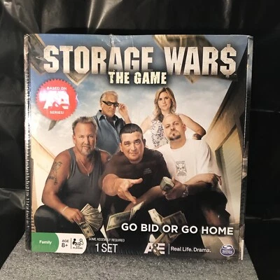 Storage Wars The Game Based on TV Show Series Go Bid or Go Home Auctioneer NEW - Image 1 of 3