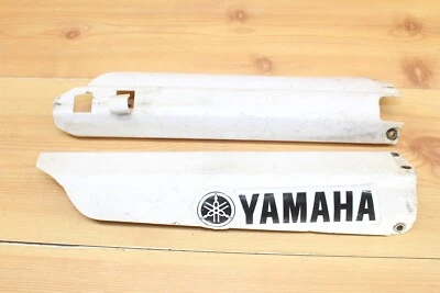 Protector de horquilla izquierda derecha Yamaha YZ400F 1998 1999 YZ250 YZ125 YZ400 F 250 125 OEM Foto 1 de 4