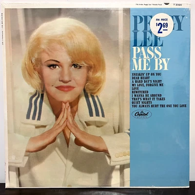PEGGY LEE - Pass Me By (1965) - 12" Vinyl Record LP - SEALED - Image 1 of 2