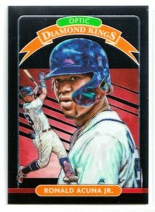  2020 Donruss Optic Black Stars #8 Ronald Acuna Jr. /125 - Atlanta Braves