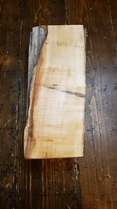 Figured/Curly Maple Slab 13 1/2" long Knife/Craft/Inlay m2042 - Picture 1 of 8