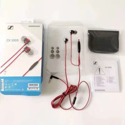 Sennheiser CX300S Auriculares intrauditivos con cable de 3,5 mm con botón Control remoto inteligente Foto 1 de 4