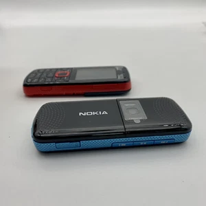 Original Nokia XpressMusic 5320 - Red blue (Unlocked) Smartphone - Picture 1 of 12