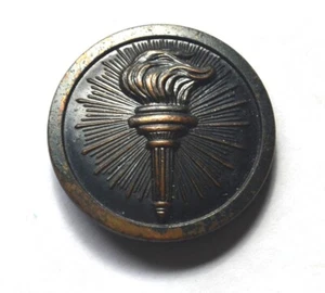 WWI WW1 US Army Reserve Officer Training Corps ROTC Collar Disc Insignia no Nut - Bild 1 von 2