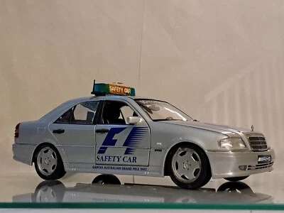 1:18 scale Mercedes Benz C Class AMG safety car F1 1997 diecast model  FLAWS  - Image 1 of 4