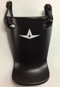 2023 All-Star TG3Y Catching Throat Guard Youth Black 4" Protective Catcher's - Picture 1 of 6