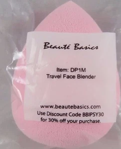 Lot of 6 Beaute Basics TRAVEL FACE BLENDER Sponges DP1M-LOT OF 6 SEALED! - Picture 1 of 1