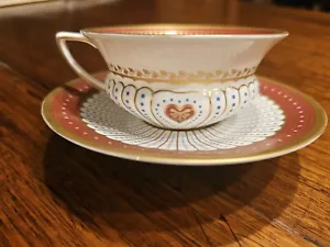 Wedgwood Queen Of Hearts Bone China Cup And Saucer - Picture 1 of 6