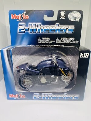 2001 - Maisto 2 Wheelers - MUNCH Edition- Die Cast Metal Collection - 1:18 Scale - Image 1 of 4