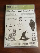 Stampin Up Clear Mount Stamp Set ~ Spooky Cat ~ Halloween