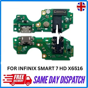 Base de repuesto de puerto de carga para Infinix Smart 7 HD X6516 Stock Reino Unido - Imagen 1 de 2