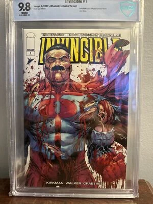 Invincible #1  CBCS 9.8 Whatnot Omni-Man Tyler Kirkham Variant - Image 1 of 2