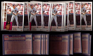 1984 Topps #690 Jack Clark 42ct NRMT/MT FROM VENDING BOXES San Francisco Giants - Picture 1 of 1